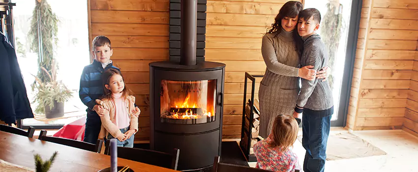 Morso Cast Iron Fireplace Insert Installation in Idaho Falls, Idaho