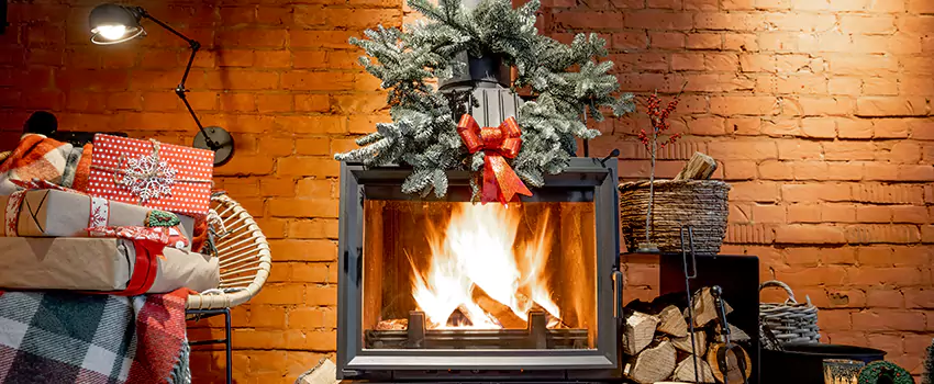Travis Industries Linear Gas Fireplace Installation in Idaho Falls, Idaho