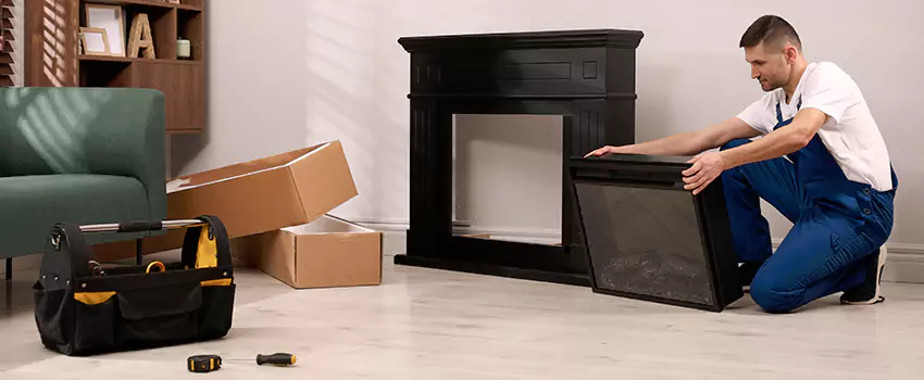 Old Rusted Metal Fireplace Repair And Replacement in Idaho Falls, ID