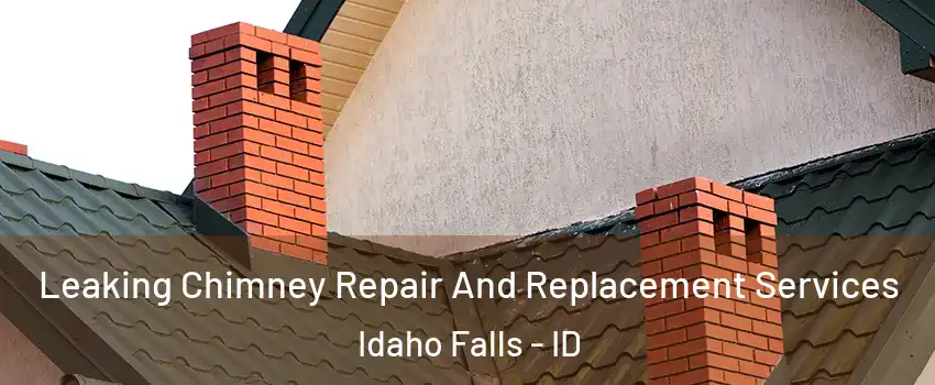  Leaking Chimney Repair And Replacement Services Idaho Falls - ID